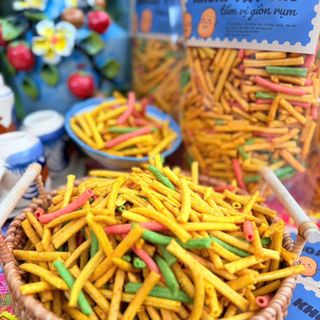 Snack Khoai Tây Ống Giòn Rụm 500G, Ăn Vặt Siêu Đã