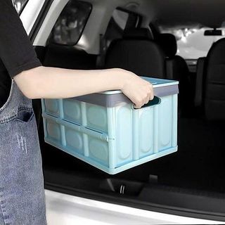 THÙNG NHỰA ĐỰNG ĐỒ GẤP GỌN CHO XE HƠI 30X43X23CM