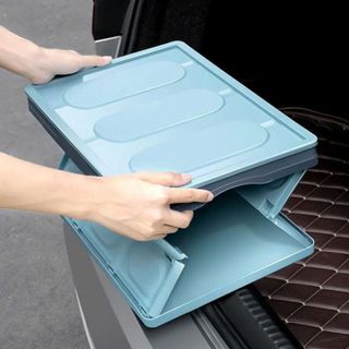 THÙNG NHỰA ĐỰNG ĐỒ GẤP GỌN CHO XE HƠI 30X43X23CM