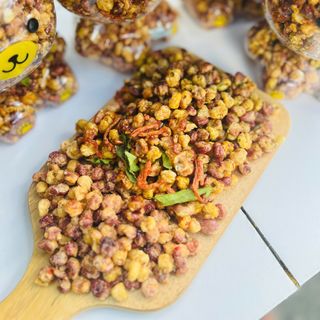 BẮP MIX 3 LOẠI, PHÔ MAI – MẮM HÀNH – KHÔ BÒ ĐỦ VỊ 500g