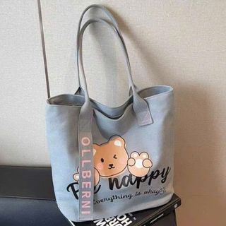 🐻 TÚI TOTE GẤU HAPPY – NHỎ GỌN DỄ THƯƠNG, MANG ĐI ĐÂU CŨNG XINH