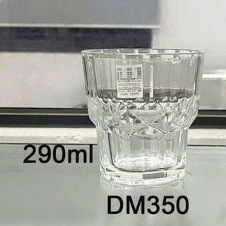 BỘ 6 LY THUỶ TINH CẠNH ĐÁY DIAMONDS DM350