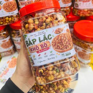 🌽🔥 BẮP LẮC KHÔ BÒ – GIÒN RỤM ĐẬM VỊ, ĂN LÀ GHIỀN 500g