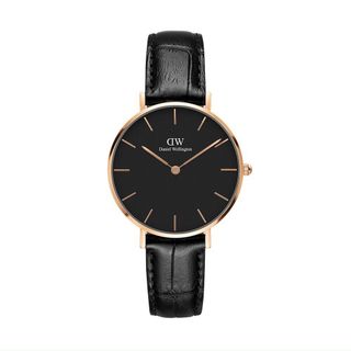 SĂN SALE ĐẦU NĂM ĐỒNG HỒ NỮ CAO CẤP D WELLINGTON PETITE BLACK 28