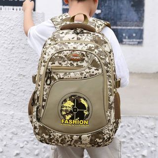 🎒 BALO TIỂU HỌC A8153 – PHONG CÁCH NGỤY TRANG CÁ TÍNH, NHẸ ÊM VAI, ĐI HỌC CỰC NGẦU CHO BÉ