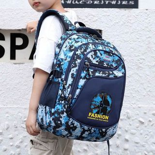 🎒 BALO TIỂU HỌC A8153 – PHONG CÁCH NGỤY TRANG CÁ TÍNH, NHẸ ÊM VAI, ĐI HỌC CỰC NGẦU CHO BÉ