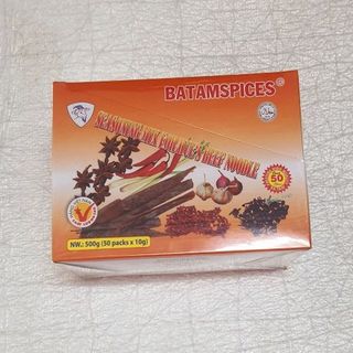 Bột Thơm Bột Gia Vị Nấu Bún Bò Huế Bà Tám ( Ông Tám Chà ) gói 10g hộp 50 gói