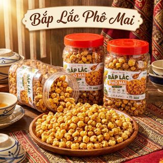 🌽 BẮP LẮC PHÔ MAI – GIÒN RỤM THƠM BÉO, ĂN LÀ KHÓ DỪNG 500g