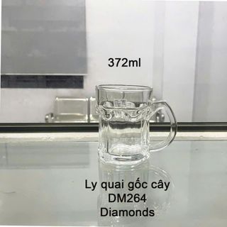BỘ 6 LY THUỶ TINH UỐNG BIA DIAMONDS DM264 (T8)