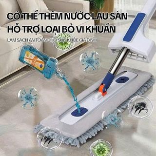 CÂY LAU NHÀ SAN HÔ TỰ VẮT 360 ĐỘ