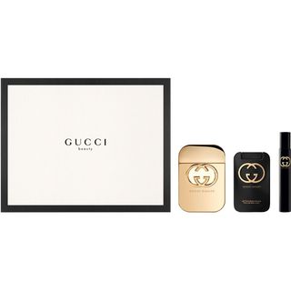 Gift Set Gucci Guilty Pour Femme 3pcs ( EDT 75ml & EDT 7,4ml & Lotion Dưỡng Da 100ml )
