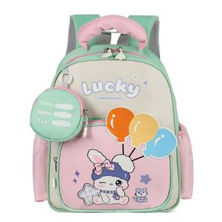 🧸 BALO A121 KÈM VÍ TIỆN LỢI – NHẸ NHÀNG, XINH XẮN, PHÙ HỢP CHO BÉ MẦM NON