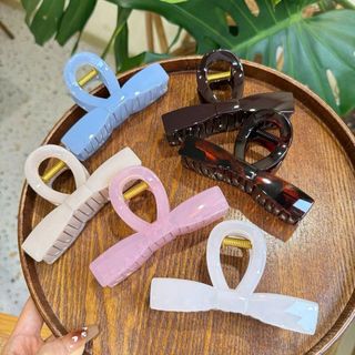 Kẹp tóc càng cua hình nơ