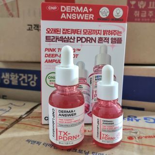 Tinh chất hồng hào da, mờ thâm xỉn, căng bóng rạng rỡ chỉ sau một chu trình chăm sóc CNP Hồng