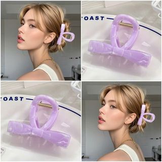 Kẹp tóc càng cua hình nơ