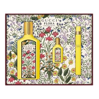 Gift set Gucci Flora Gorgeous Orchid 3pcs (EDP 100ml & EDP 5ml & EDP 10ml)