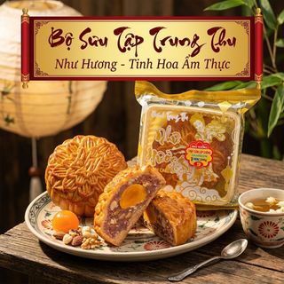 🥮 BÁNH TRUNG THU THẬP CẨM LẠP XƯỞNG JAMBONG 1 TRỨNG 200g