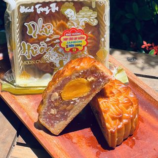 🥮 BÁNH TRUNG THU THẬP CẨM LẠP XƯỞNG JAMBONG 1 TRỨNG 200g