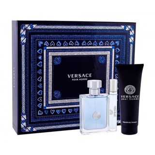Gift Set Versace Pour Homme 3pcs ( EDT 100ml & EDT 10ml & Sữa tắm 150ml )