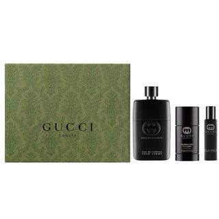 Gift Set Gucci Guilty Pour Homme Eau de Parfum 3pcs ( EDP 90ml & EDP 15ml & Deodorant Stick 75g )