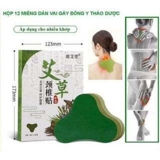 Hộp 12 Miếng Dán Vai, Thắt Lưng Đầu Gối