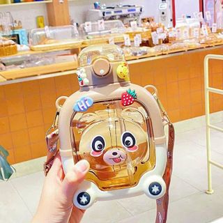 BÌNH NƯỚC 1000ML HÌNH GẤU DỄ THƯƠNG