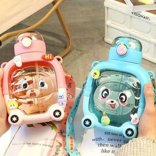 BÌNH NƯỚC 1000ML HÌNH GẤU DỄ THƯƠNG