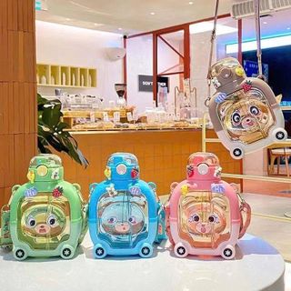 BÌNH NƯỚC 1000ML HÌNH GẤU DỄ THƯƠNG