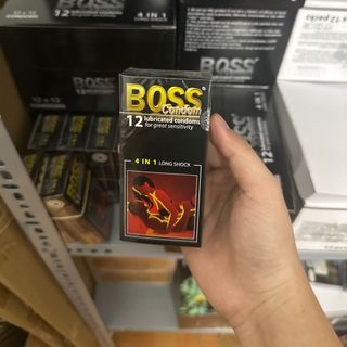 bao cao su Boss 4in1 - hộp 12 cái.