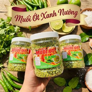 🔥 MUỐI ỚT XIÊM XANH RANG 500G – CHẤM TRÁI CÂY NGON KHÓ CƯỠNG!