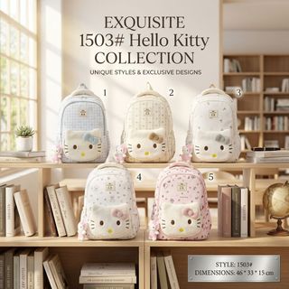 🎀 BALO A1503 HELLO KITTY SIÊU CUTE – NGỌT NGÀO, XINH XẮN TRONG TỪNG CHI TIẾT