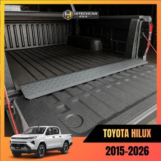 Tấm Chắn Bửng Toyota Hilux 2015-2026 HitechCar4X4 Thép Sơn Tĩnh Điện Bền Bỉ Che Khe Hở Chống Rơi Đồ