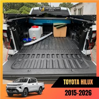 Tấm Chắn Bửng Toyota Hilux 2015-2026 HitechCar4X4 Thép Sơn Tĩnh Điện Bền Bỉ Che Khe Hở Chống Rơi Đồ