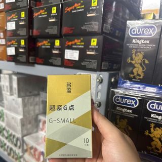 bao cao su G-Small - hộp 10 cái - size nhỏ 45mm