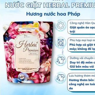 NƯỚC GIẶT XẢ SINH HỌC HERBAL PREMIUM HƯƠNG NƯỚC HOA PHÁP