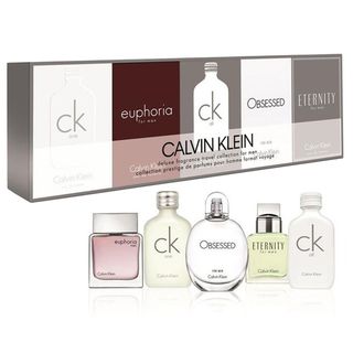 Calvin Klein - Deluxe Fragrance Travel Collection For Men 5pcs ( EDT 10ml x 5 )
