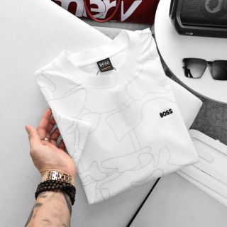 T shirt BOSS in Full.   Chất  Cotton 100% 4c.  Dày Mịn mát. Thấm hút mồ hôi. Chất đẹp. May nét.
