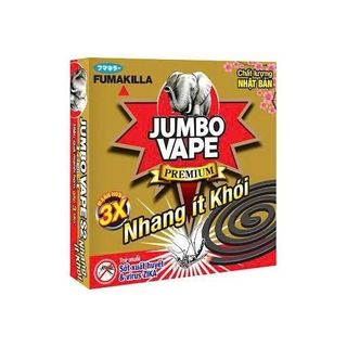 [1 HỘP LE] Nhang trừ muỗi jumbo hộp 10 khoanh mạnh gấp 3 lần tặng kèm 2 khoanh- Jumbo