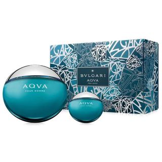 Giftset Bvlgari Aqva Man 2pcs (EDT 100ml & EDT 15ml)