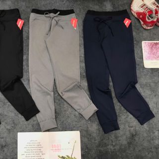 Quần Jogger Nữ Phối Lưng Dệt Thể Thao Tuyển sỉ ib