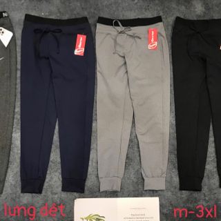 Quần Jogger Nữ Phối Lưng Dệt Thể Thao Tuyển sỉ ib