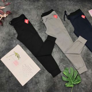 Quần Jogger Nữ Phối Lưng Dệt Thể Thao Tuyển sỉ ib