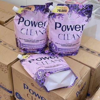 NƯỚC GIẶT XẢ 2IN1 POWER CLEAN TÚI 3L HƯƠNG LAVENDER (T4)