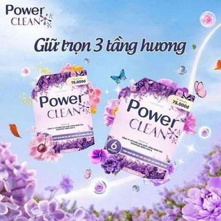 NƯỚC GIẶT XẢ 2IN1 POWER CLEAN TÚI 3L HƯƠNG LAVENDER (T4)