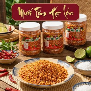 🌶️MUỐI TÔM HẠT TO 500G, ĂN XOÀI, CÓC, ỔI KHÔNG THỂ THIẾU!