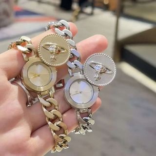 GIÁ MỚI ĐỒNG HỒ NỮ CAO CẤP VIVIENNE ORB MỞ NẮP XOAY CÓ LOGO FULLBOX