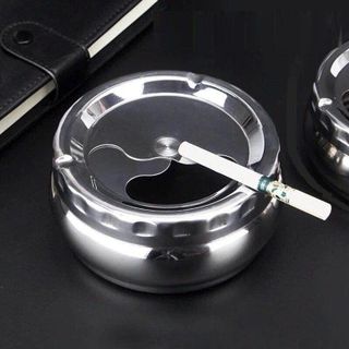 GẠT TÀN INOX NẮP XOAY 12CM