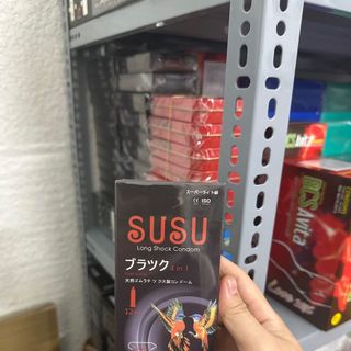 bao cao su SUSU 4in1 - hộp 12 cái