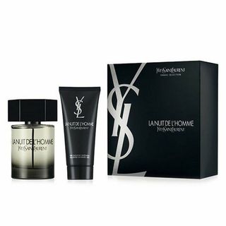Gift Set Yves Saint Laurent La nuit de L'homme 2pcs ( EDT 100ml & SG 100ml )