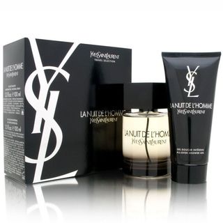 Gift Set Yves Saint Laurent La nuit de L'homme 2pcs ( EDT 100ml & SG 100ml )